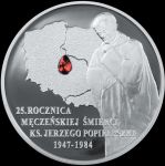 25. rocznica męczeńskiej śmierci księdza Jerzego Popiełuszki